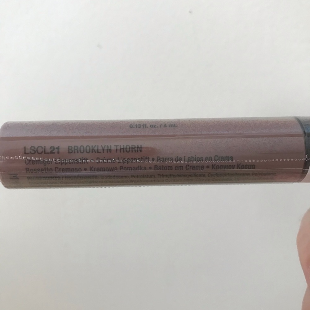 NYX Liquid Suede Brooklyn Thorn cream lipstick - Picture 4 of 5